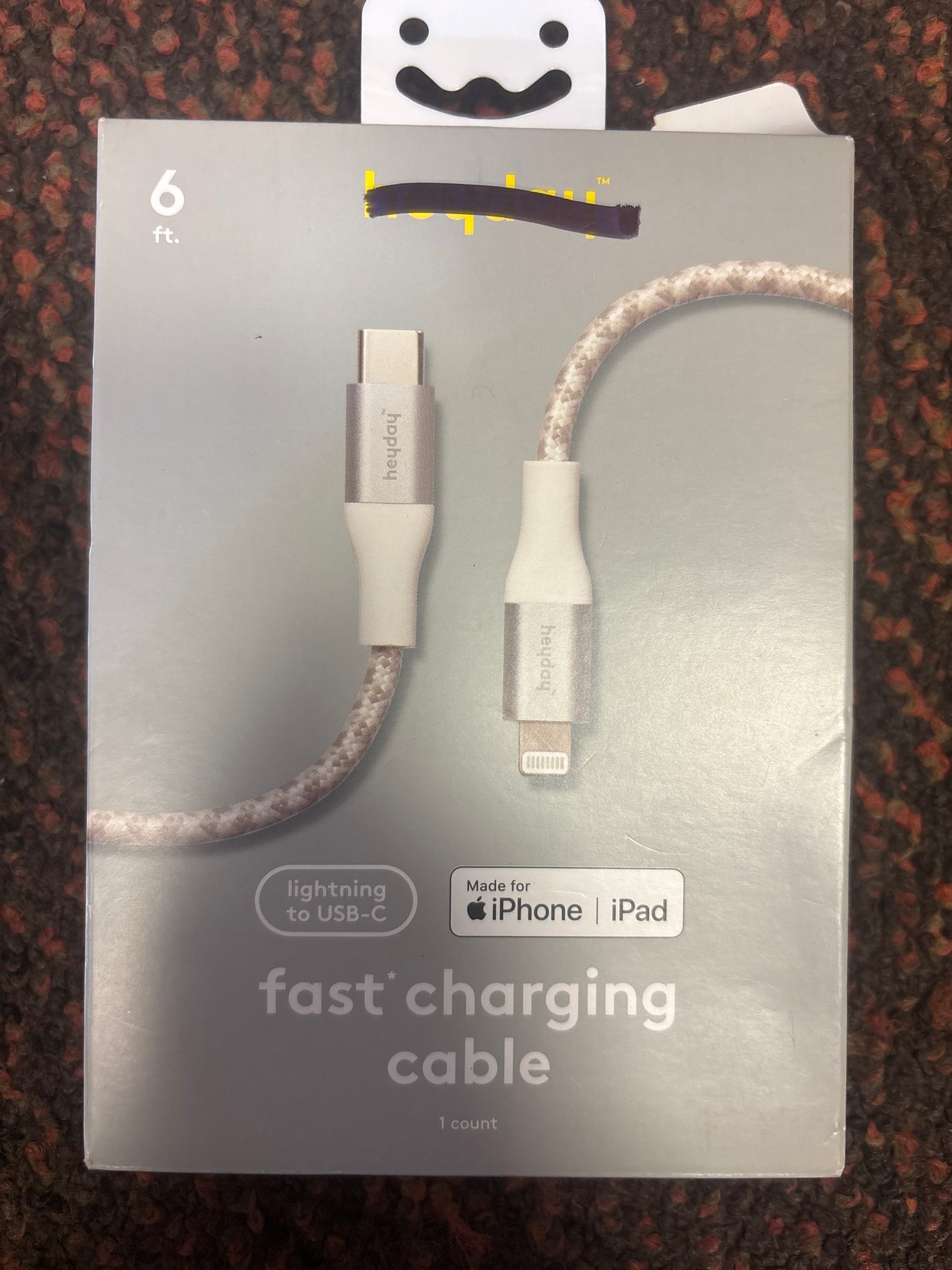 6ft Lightning to USB-C Charging Cable (Variations)