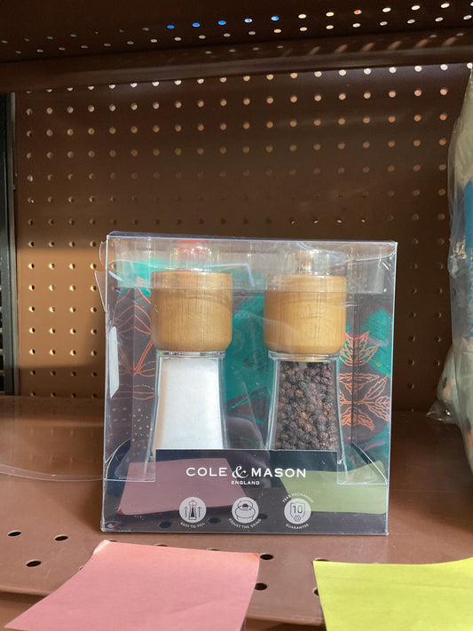 Cole & Mason Everyday Salt and Pepper Mills