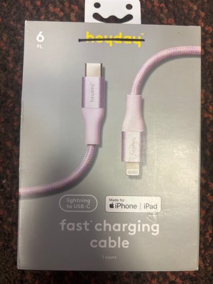 6ft Lightning to USB-C Charging Cable (Variations)