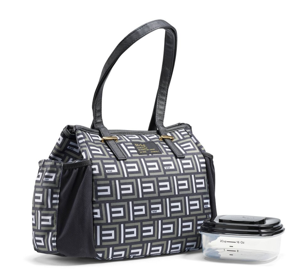 Fit & Fresh Copley Lunch Kit - Sage Monogram