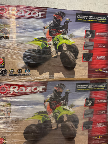 Razor 24V Dirt Quad SX McGrath
Powered Ride-On - Green