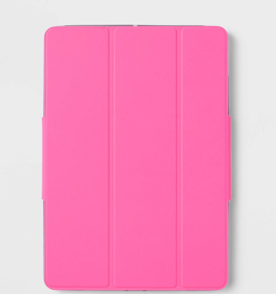 Apple IPad 10.2in and 10.5in Tablet Case - Neon Pink