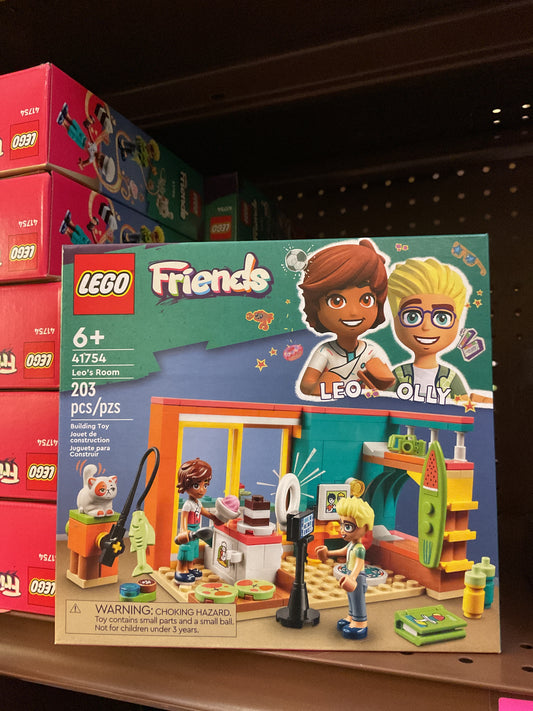 LEGO Friends Leo's Room Baking Themed Playset with Pet 41754