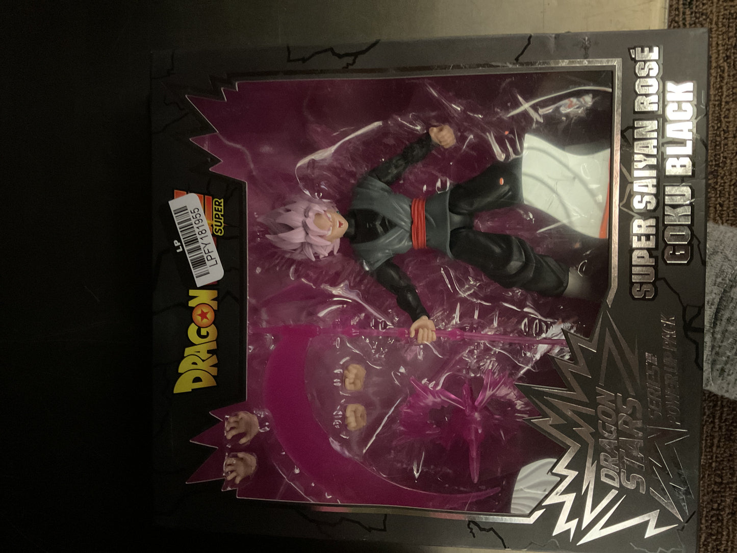 BANDAI DragonBall Super Saiyan ROSE GOKU BLACK Power Up Pa ck Action Figure