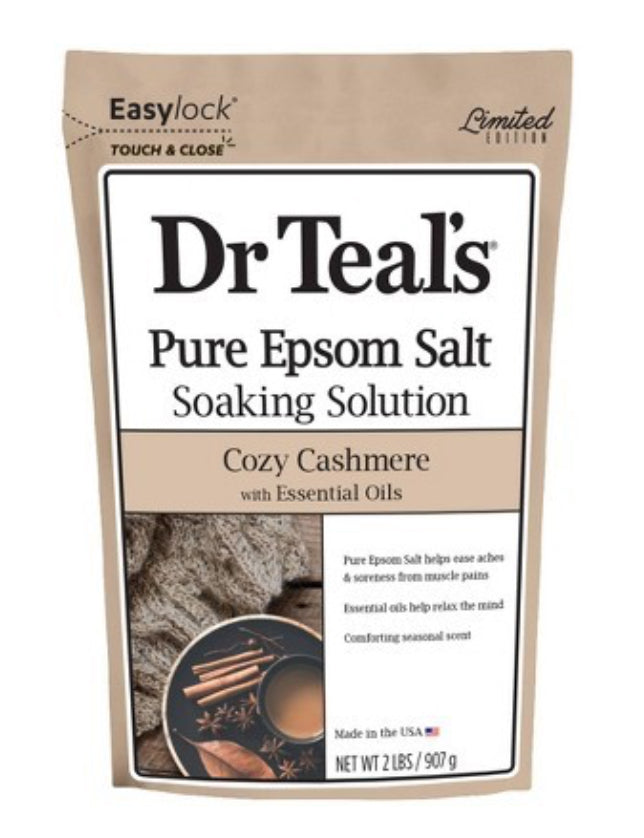 Dr. Teal’s Cinnamon Epsom Salt Cozy Cashmere - 2lbs