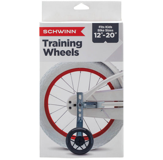 Bike training wheels - black