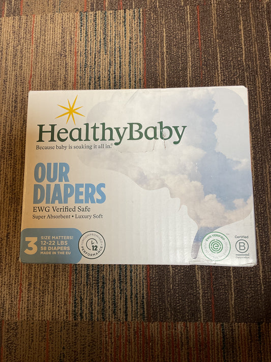 HealthyBaby Diapers - Size 3 - 58ct