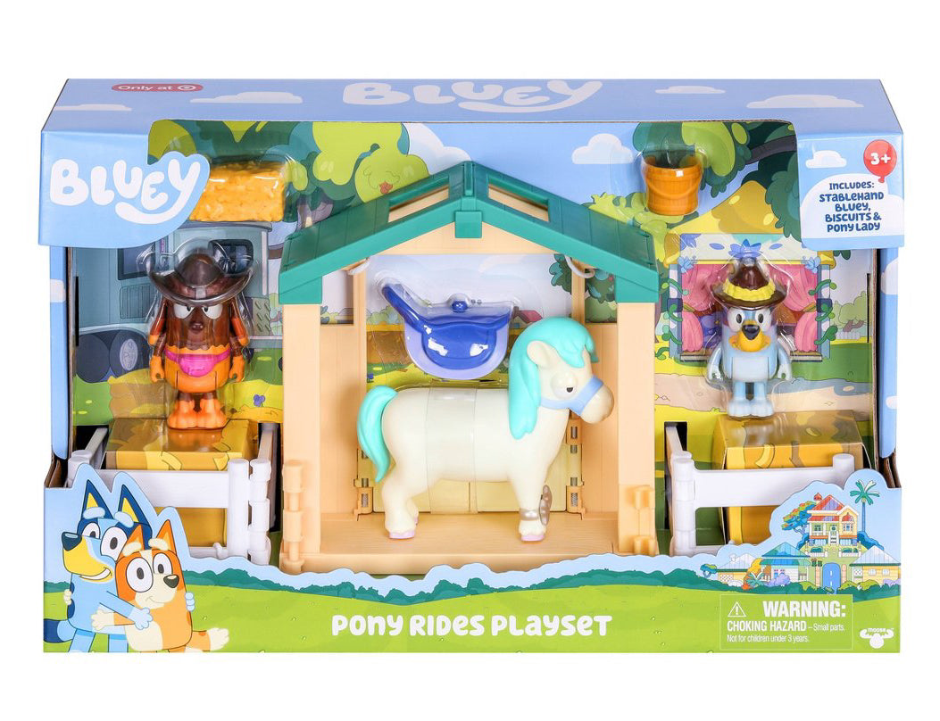 Bluey Pony Rides Playset (Missing Pony)