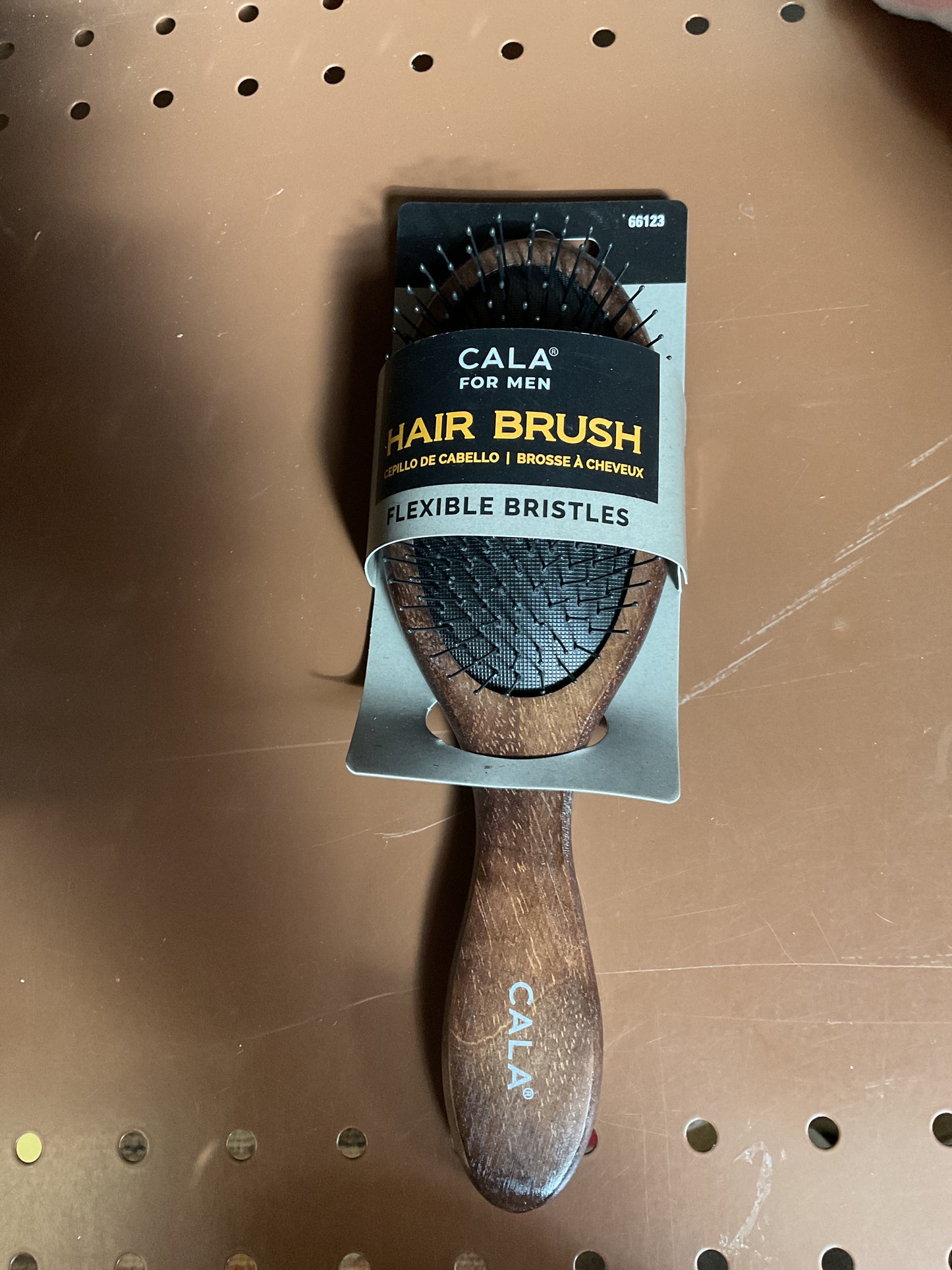 Cala for Men Dark Wood Paddle Brush