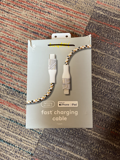 6ft Lightning to USB-C Charging Cable (Variations)