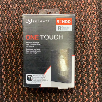 Seagate One Touch 5TB External Hard Drive