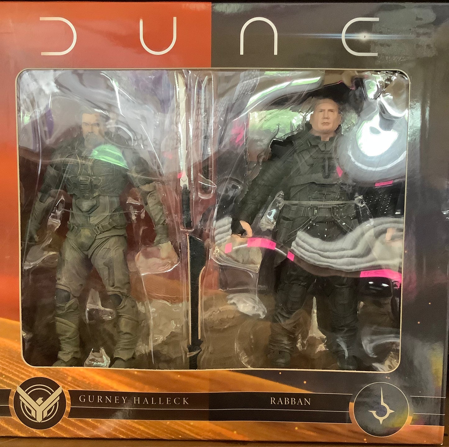 McFarlane Toys Dune 2 Battle Gurney Halleck and Rabban 7"
Figures - 2pk