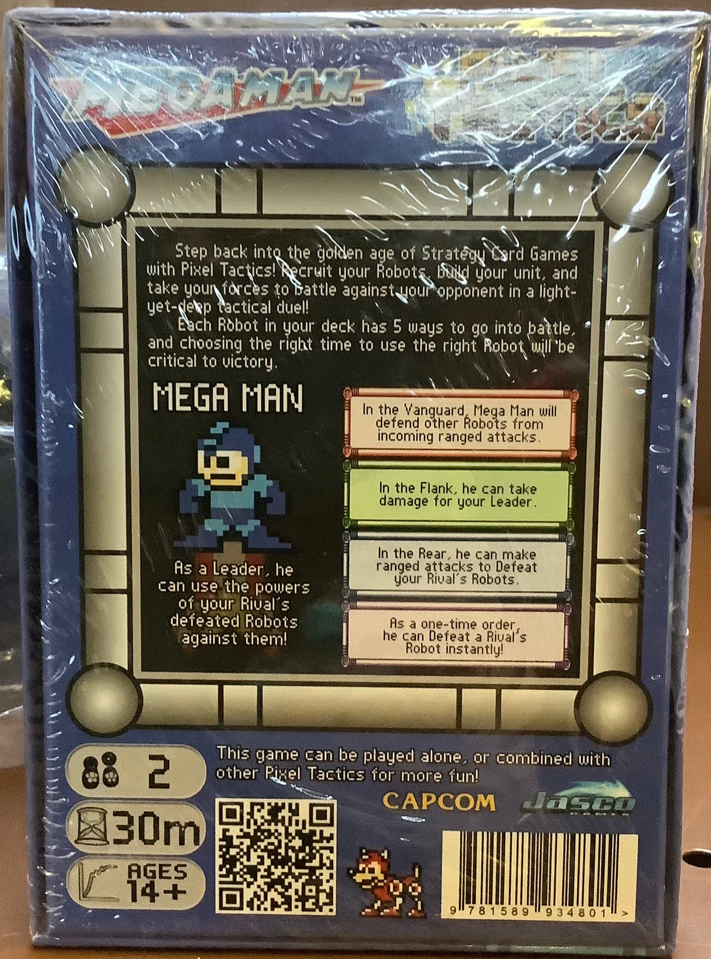 Pixel Tactics: Mega Man Blue
Box Card Game