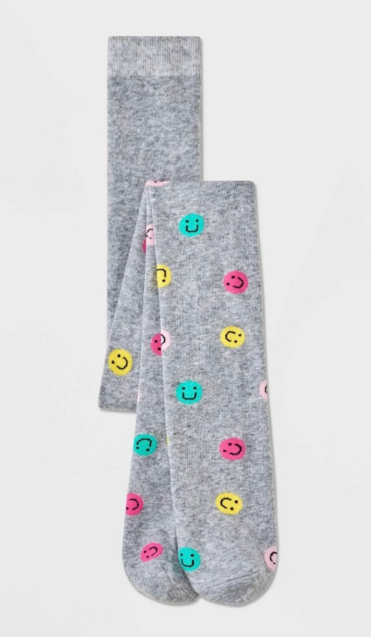 Girls' Cotton Smile Tights