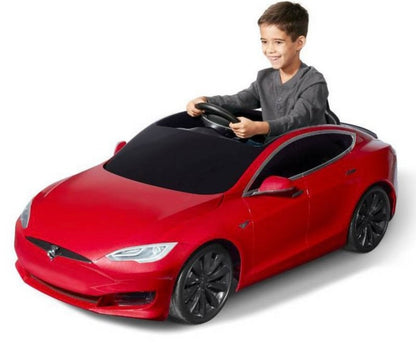 Radio Flyer 9V Kids' Tesla Model 910 Car