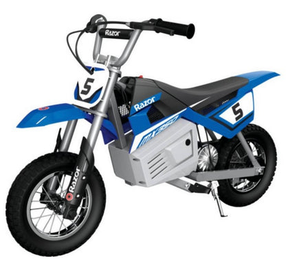 Razor 24V MX350 Dirt Rocket Electric
Powered Ride-On Bike - Blue