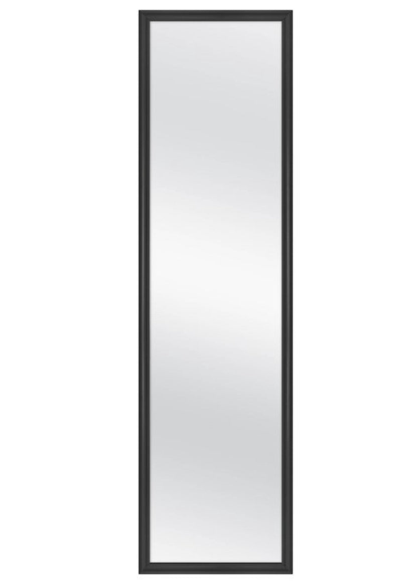 Pallet - 13.5" x 49.5" Framed Door Mirror Black -280pc