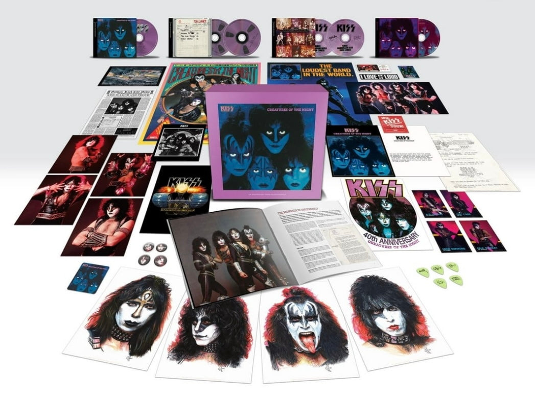 Kiss - KISS Creatures Of The Night (40th
Anniversary) [Super Deluxe 5 CD/Blu-ray Box
Set] - CD