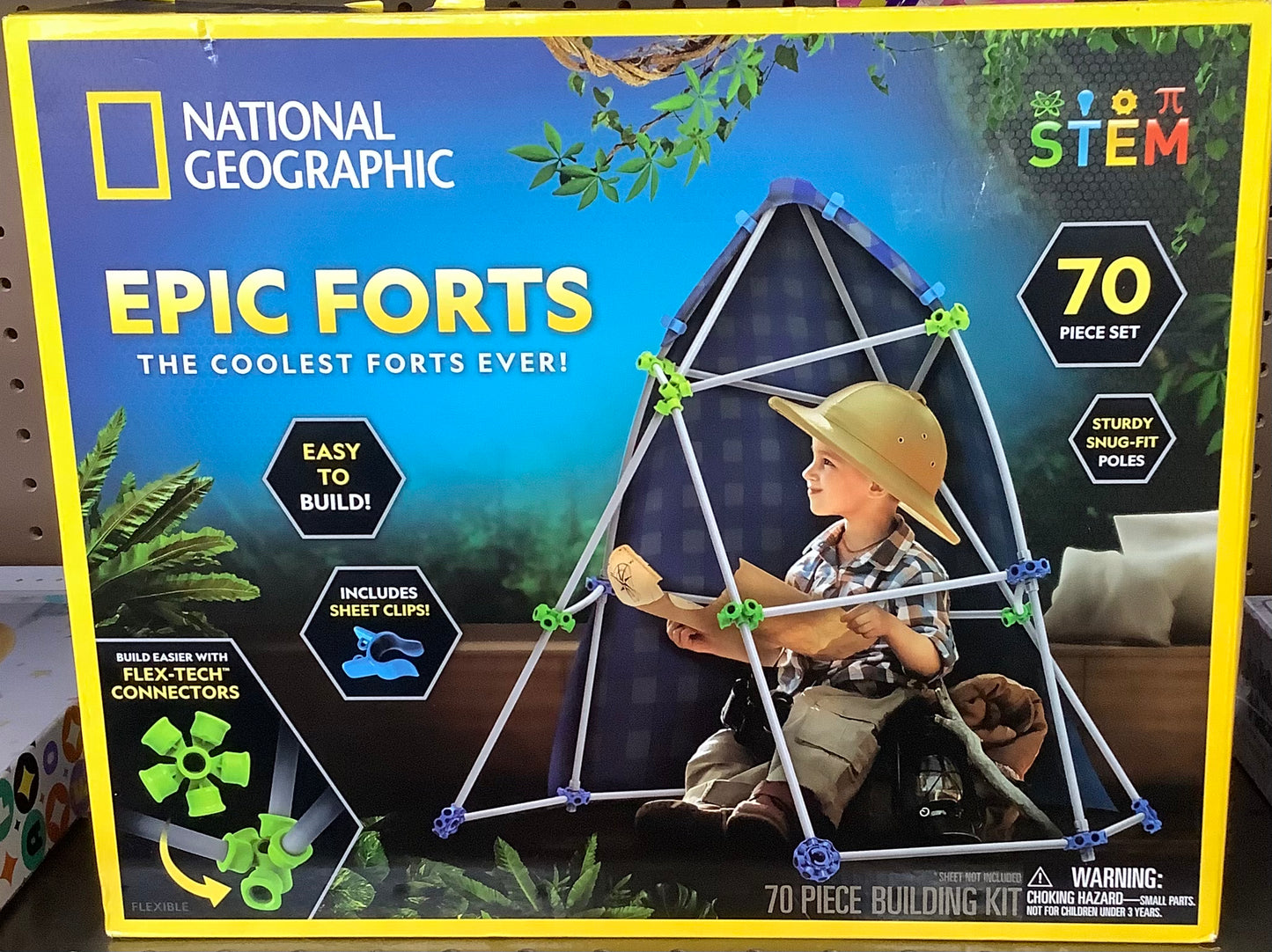 National Geographic Epic Forts Building Kit