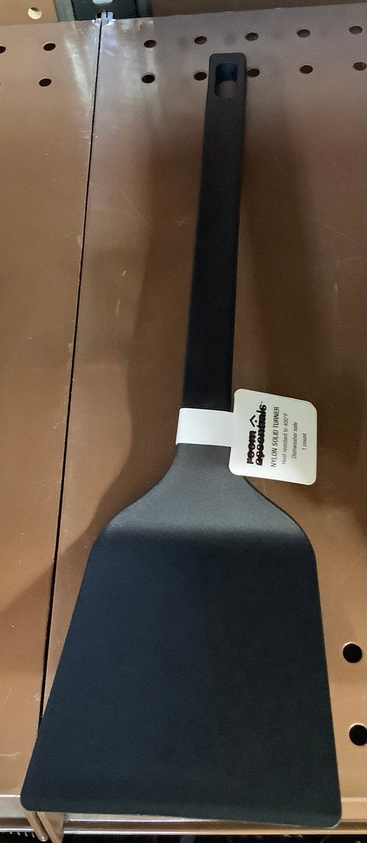 Solid Turner Spatula Black