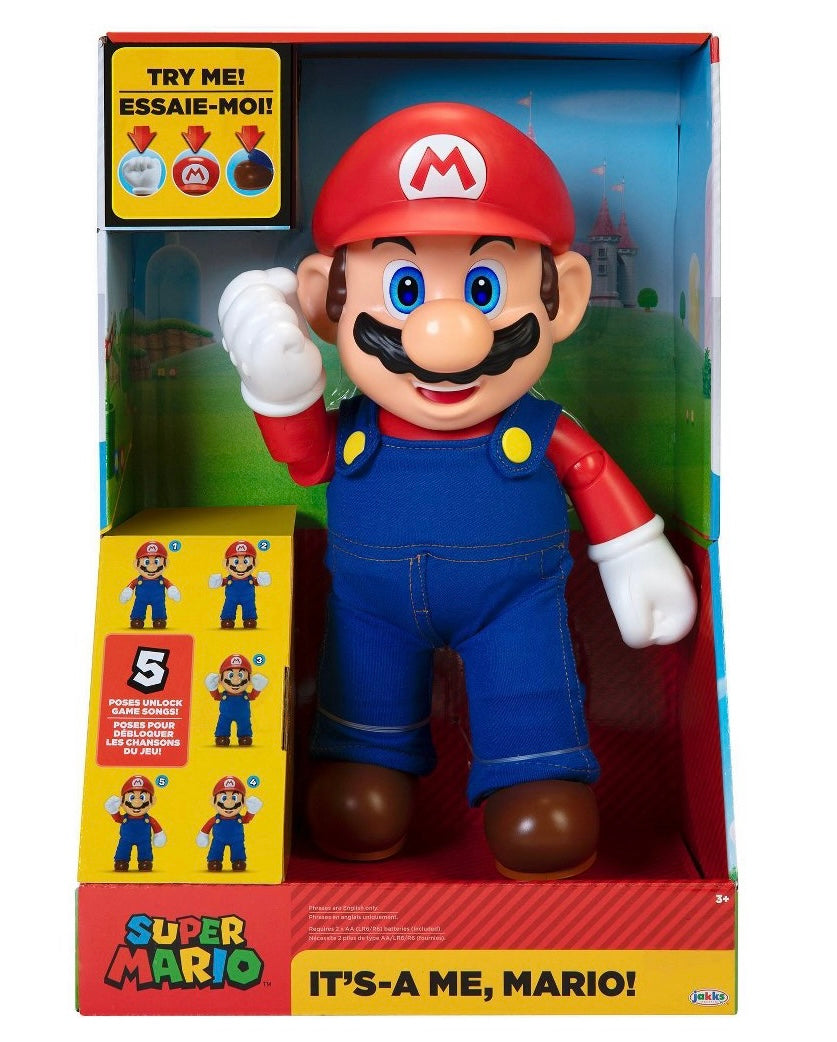 "It's-A Me, Mario!' Super Mario Figure