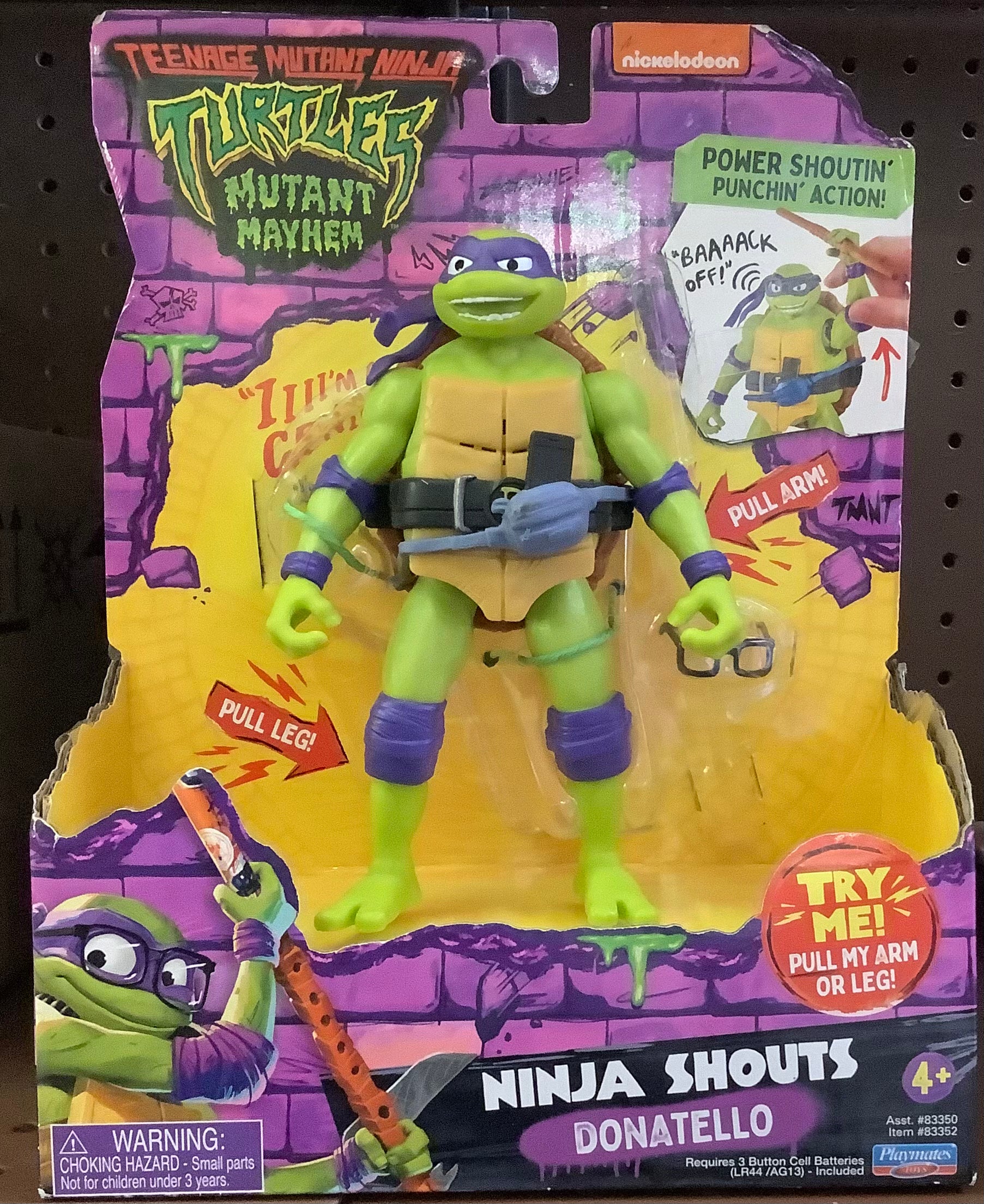 Teenage Mutant Ninja Turtles: Mutant Mayhem Ninja Shouts Donatello Act 