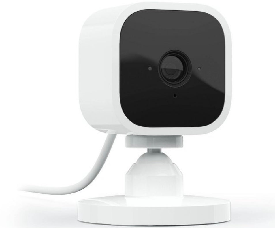 Amazon Blink Mini 1080p SecurityCamera - White OPEN BOX AS IS