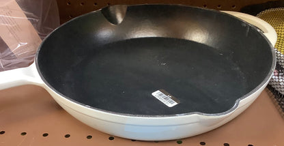 12" Enameled Cast Iron Skillet Sour Cream