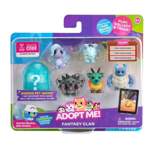 Adopt Me! Fantasy Clan Mini Figure Set -
6pk