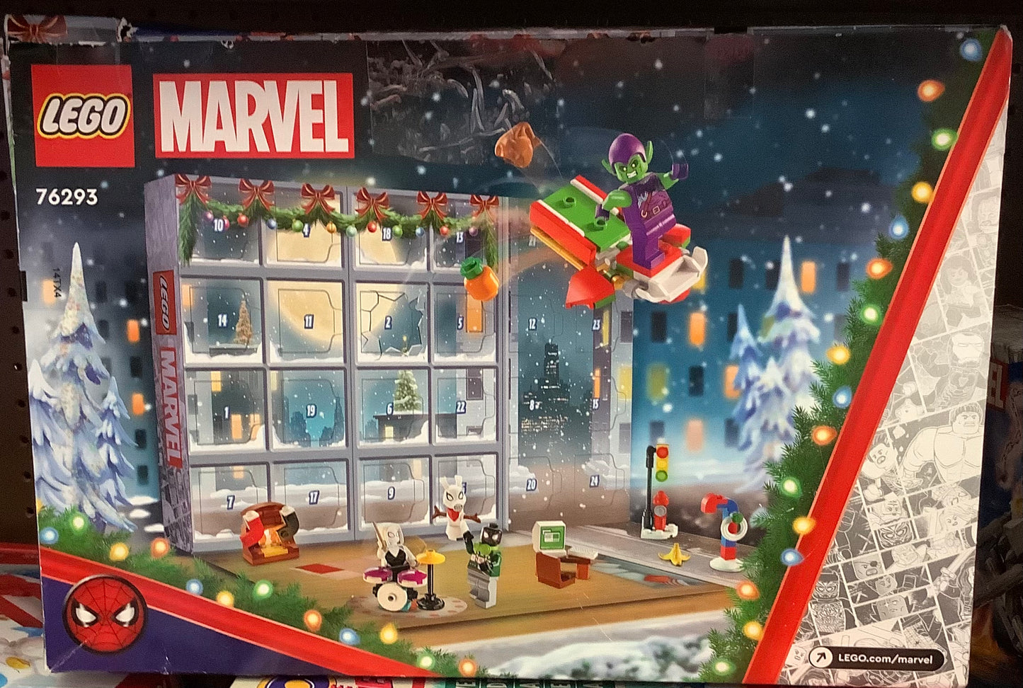 LEGO Marvel Spider-Man 2024 Christmas Advent
Calendar 76293