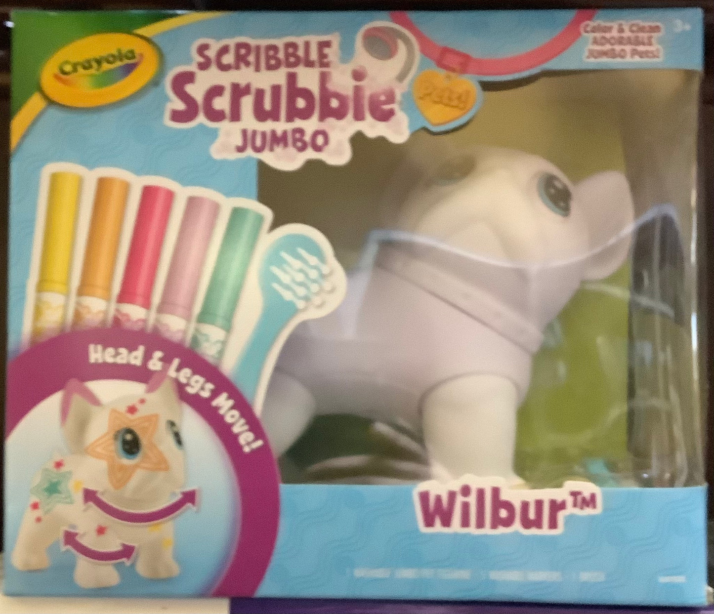 Crayola Scribble Scrubbie Jumbo Pet- Wilbur