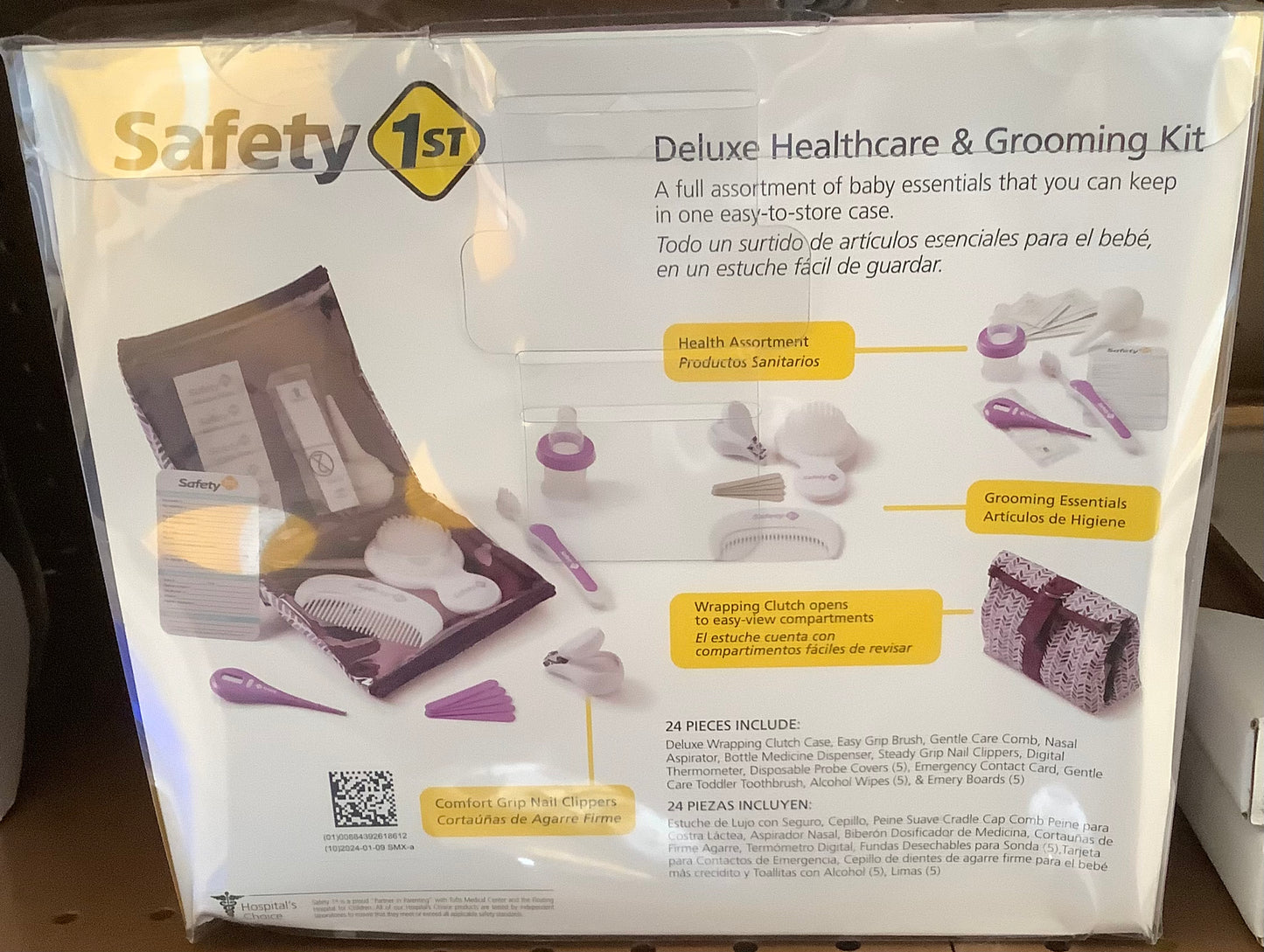 Safety 1st Deluxe Nursery Healthcare & Grooming Kit - Pyramids Grape Juice