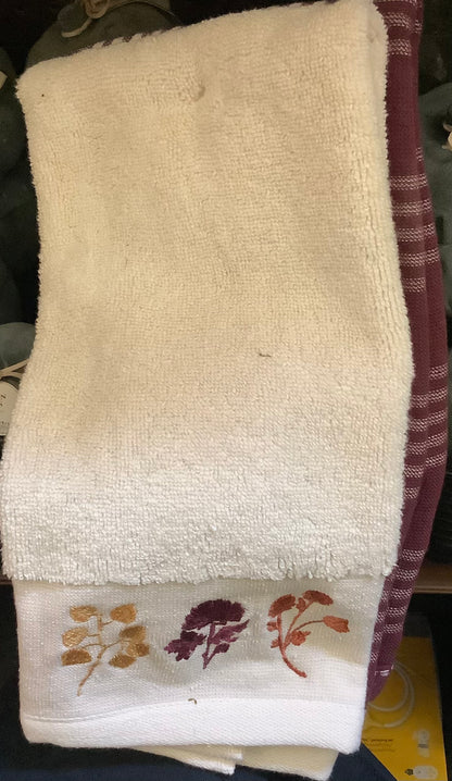 2pk Harvest Botanical Hand Towel