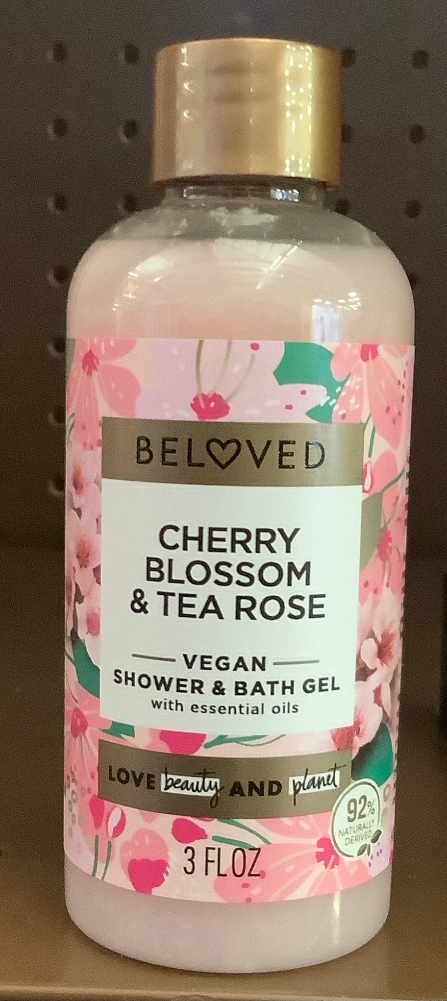 Beloved Bath And Shower Gel Cherry Blossom & Tea Rose 3-flow