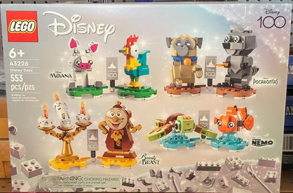 OPEN BOX!!! INSPECTED AS IS!LEGO Disney: Disney Duos Collectible Figures Toy 43226