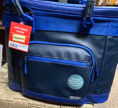 Soft Sided 23qt Cooler Navy