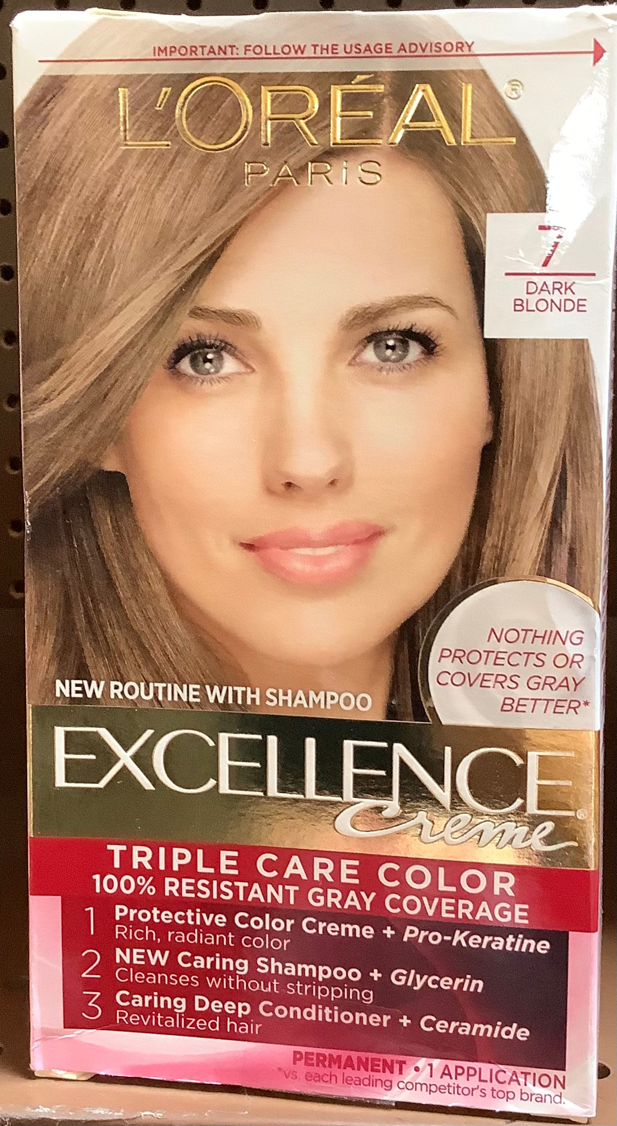 L'Oreal Paris Excellence Triple Protection Permanent Hair
Color - 6.3 fl oz