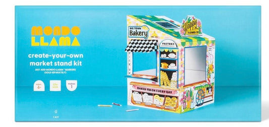 Create-Your-Own Market Stand DIY Art Kit
