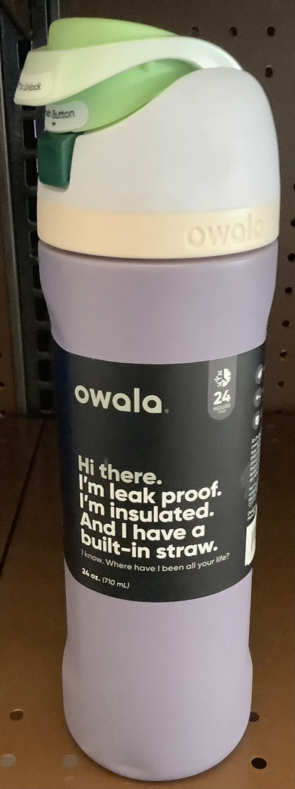 Owala 24oz FreeSip Stainless Steel Water Bottle - Due North