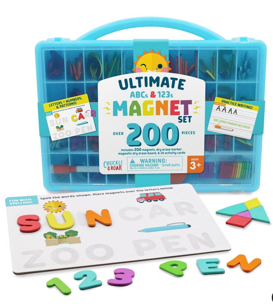 Chuckle & Roar ABC's and 123's Ultimate Magnet Set