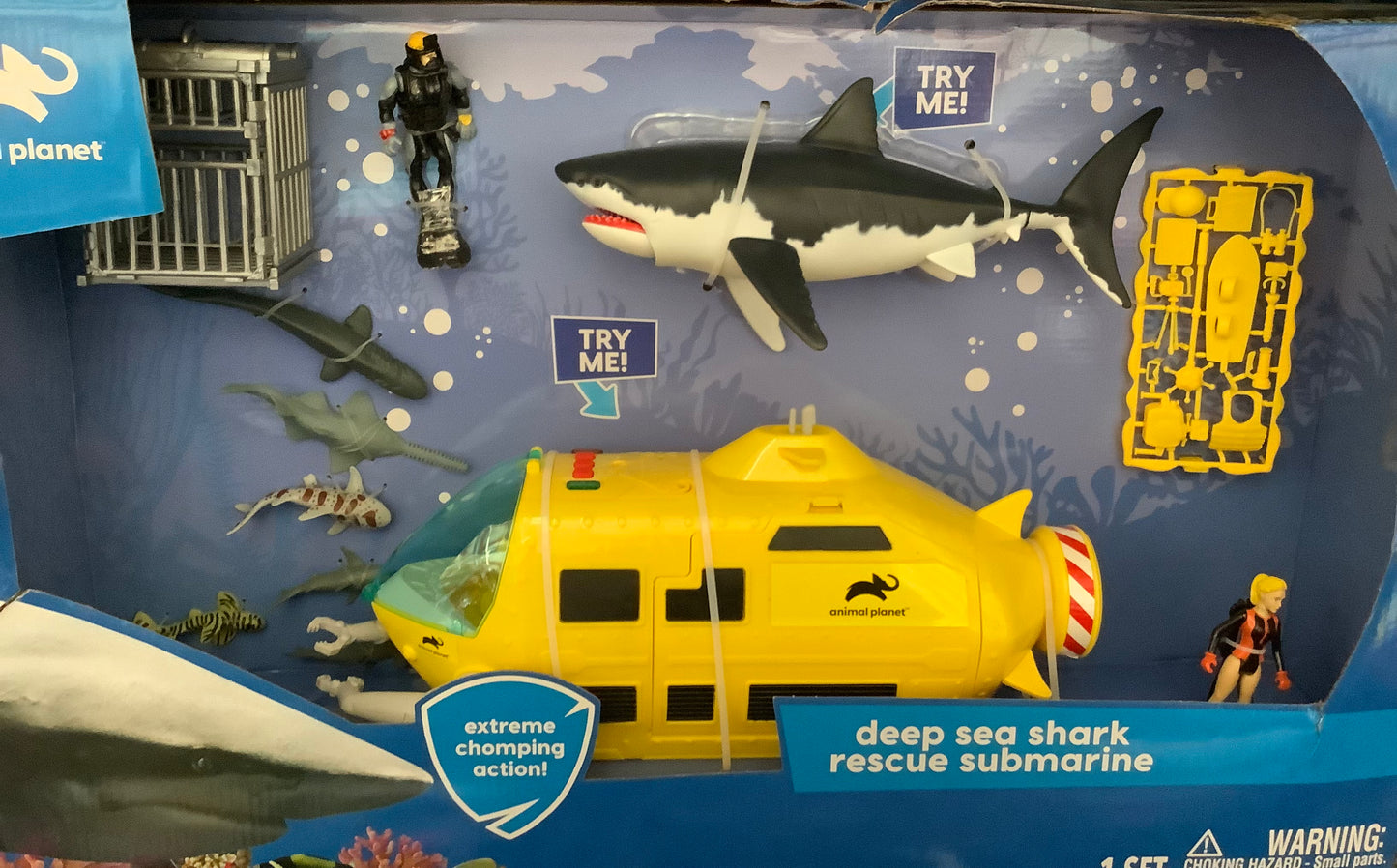 Animal Planet Deep Sea Shark Rescue Submarine Playset