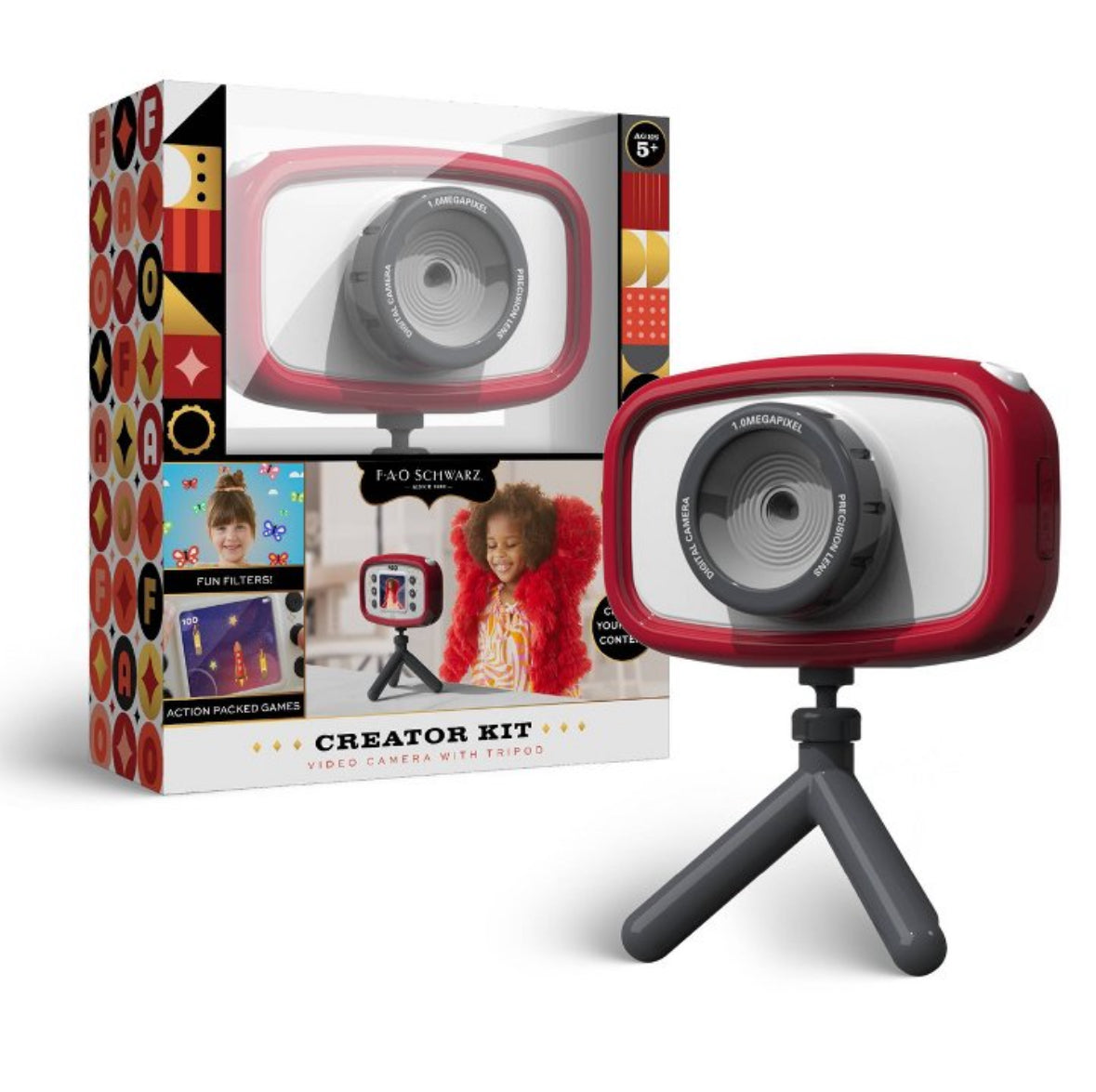 FAO Schwarz Creator Kit Video Camera with Tripod - Clearance