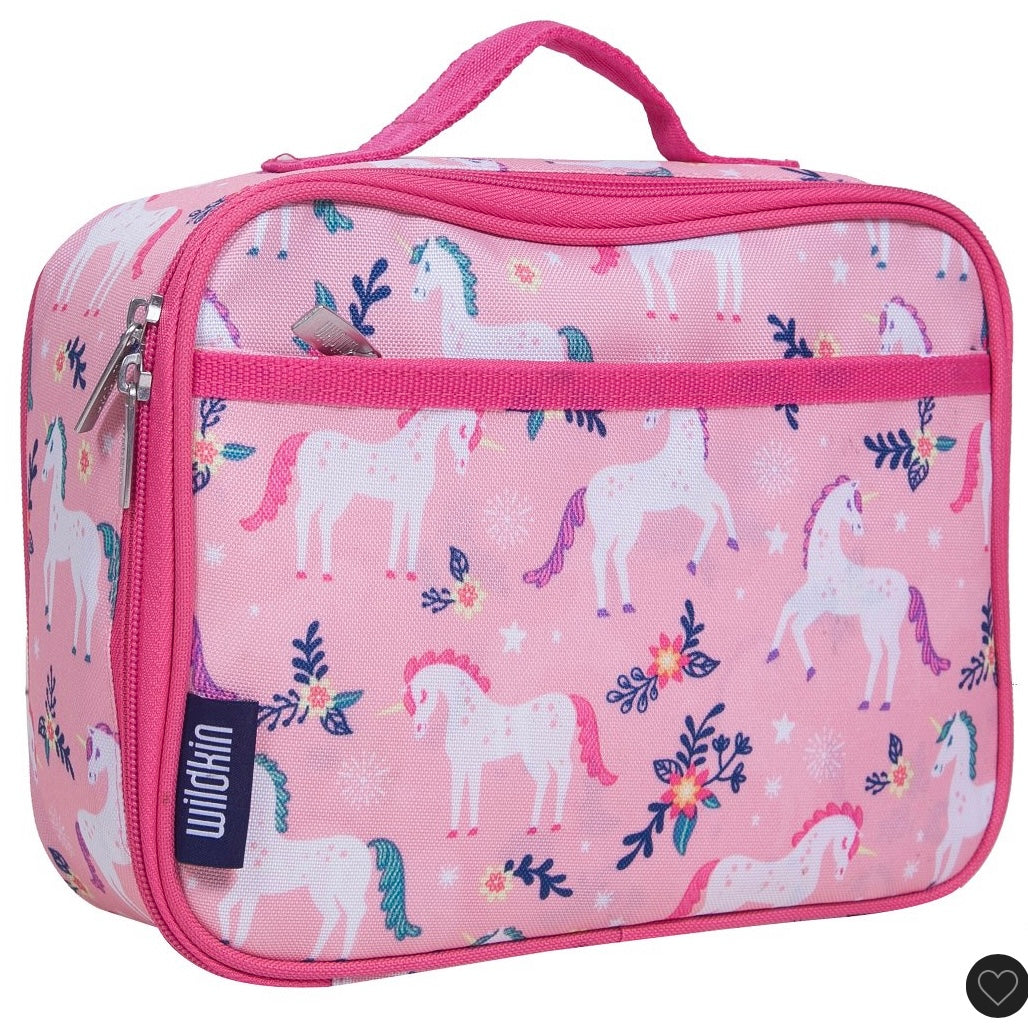 Wildkin Kids Insulated Lunch Box Bag (Magical Unicorns)