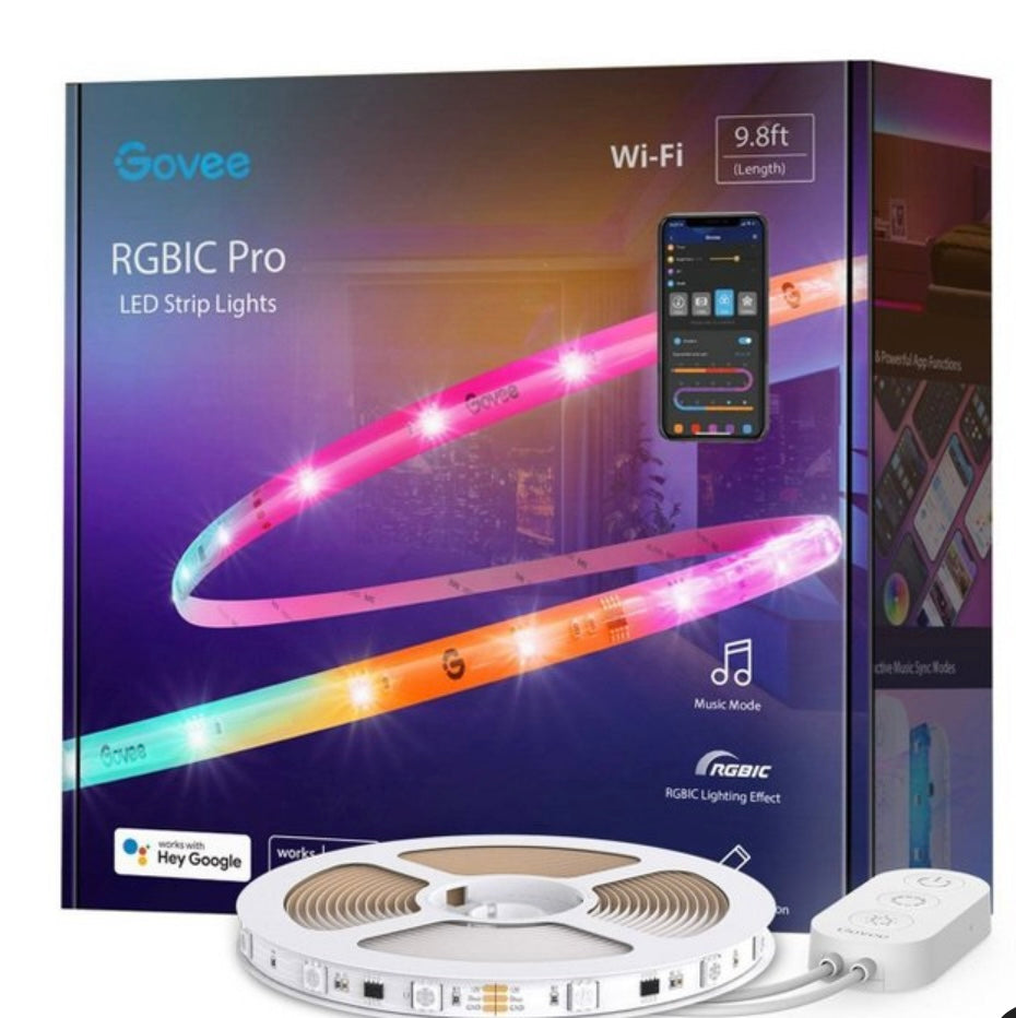 Govee RGBIC Pro 9.8' LED Strip Lights