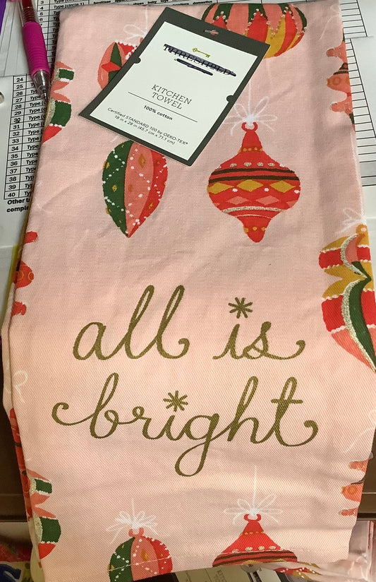 Cotton Ornaments Kitchen Towel