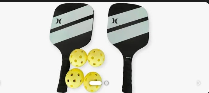 Hurley Pickleball Set With Carry Case 7 Piece Set