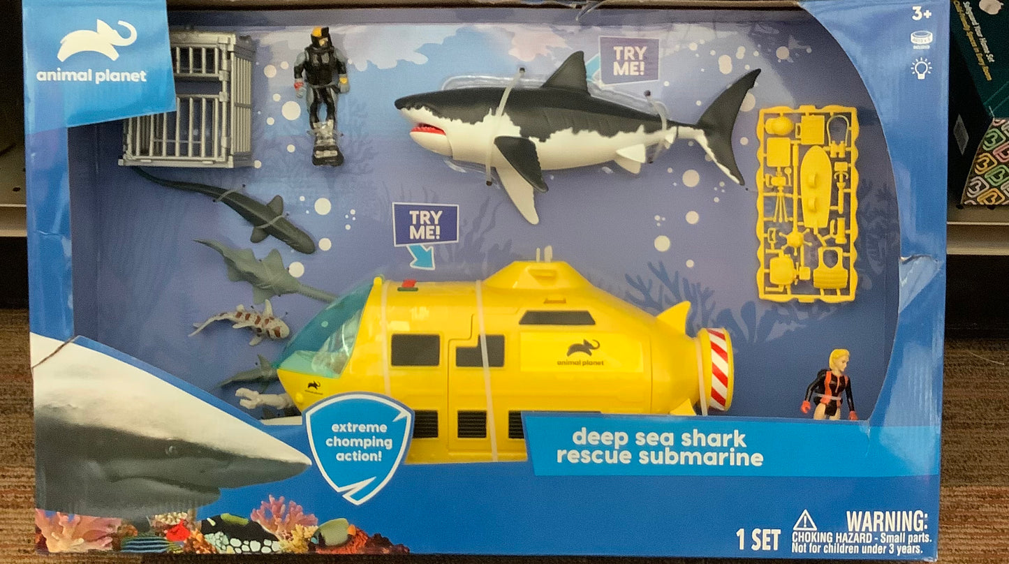 Animal Planet Deep Sea Shark Rescue Submarine Playset