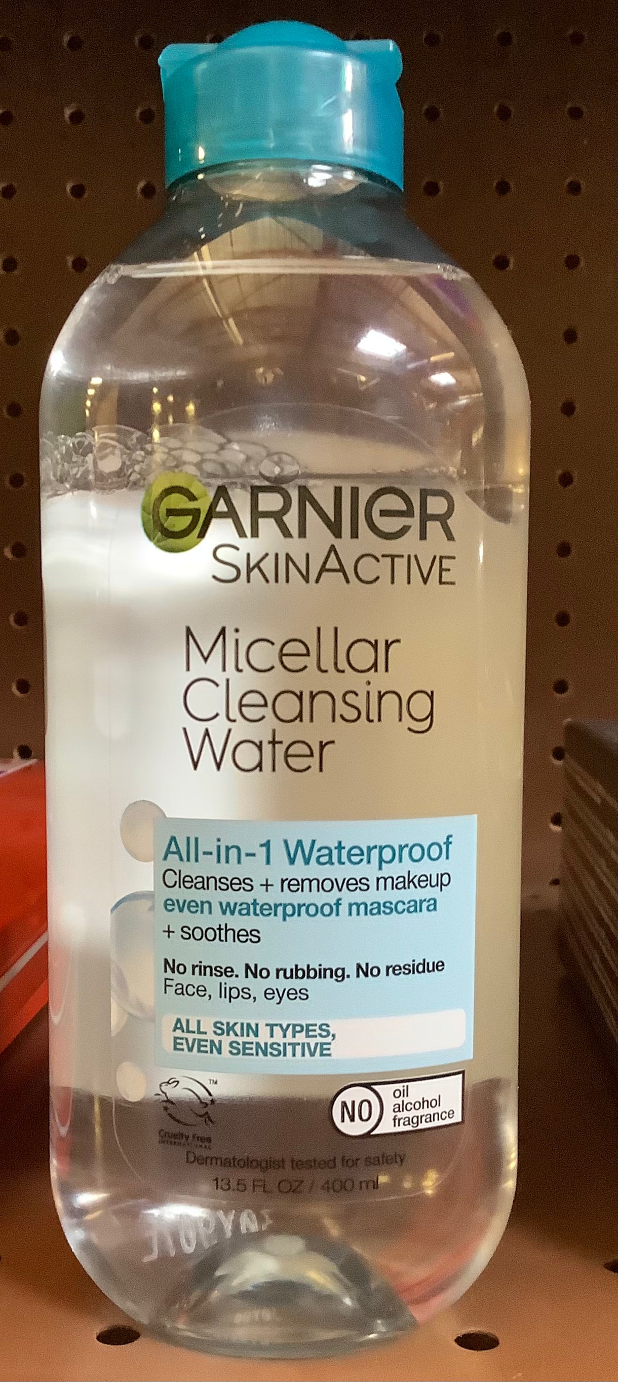 Garnier Skin Active Micellar Cleansing Water - Unscented -
13.5 fl oz