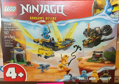 LEGO NINJAGO Nya and Arin's Baby Dragon Battle Building
Toy 71798