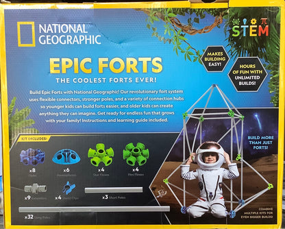 National Geographic Epic Forts Building Kit